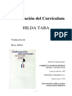 IAP Hilda Taba - Elaboración Del Currículum. EDUCATIVA PRACTICA