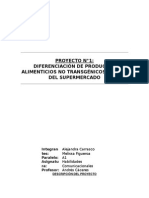 PROYECTO TRANSGENICOS