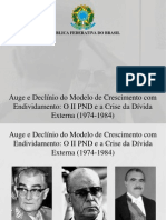 Economia Brasileira - II PND