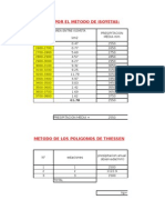 Calculo de Isoyetas y