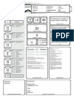 Character Sheet (Alternative) PDF