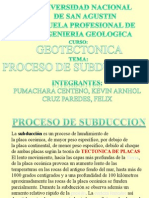 Proceso de Subduccion