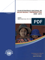 Plan Estrategico Nacional de Salud Sexual y Reproductiva PDF