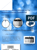 Equipos e Instrumentos en La Automatización Industrial