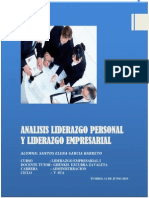 Analisis Liderazgo Personal y Liderazgo Empresarial