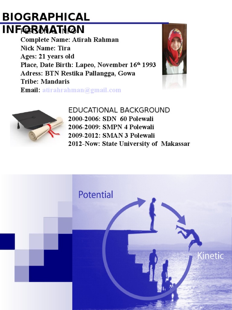 Biographical Information: Personal Info | PDF