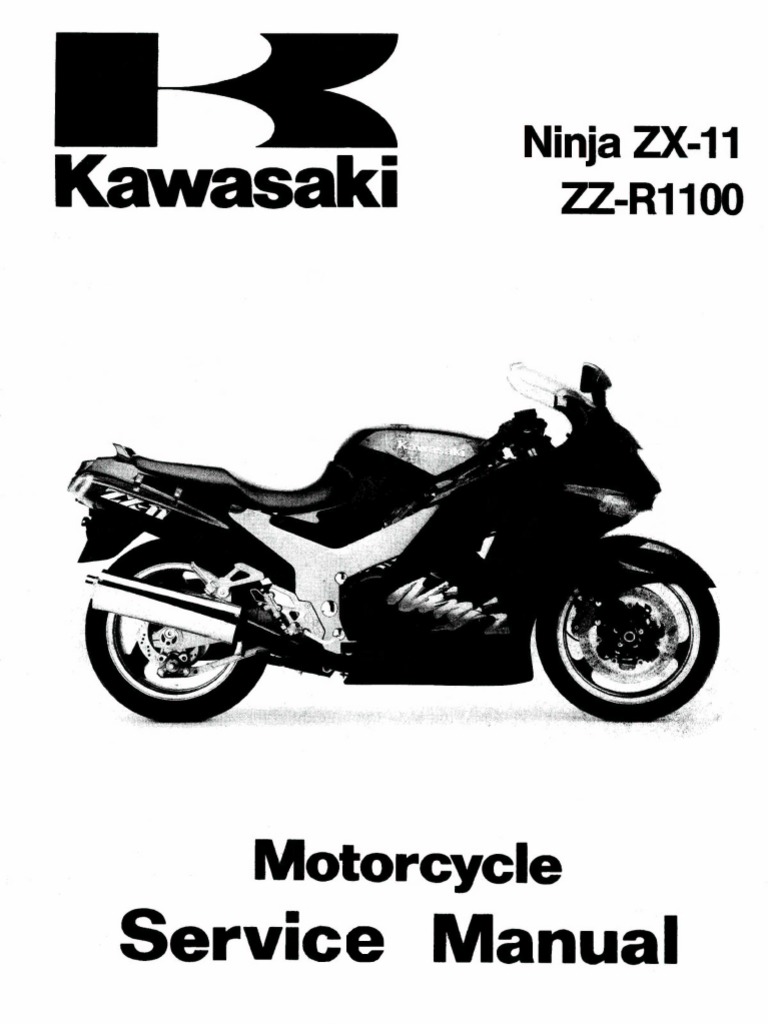 Kawasaki Zx11 & Zzr1100 Manual | PDF
