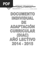 Documento Individual de Adaptacion Curricular 14-15