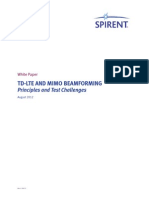 TD-LTE and MIMO Beamforming