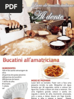 Aldente Livro de receitas italianas