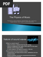 Physics of Music