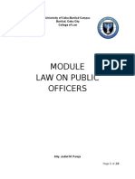 Revised Module On Law and Public Officers