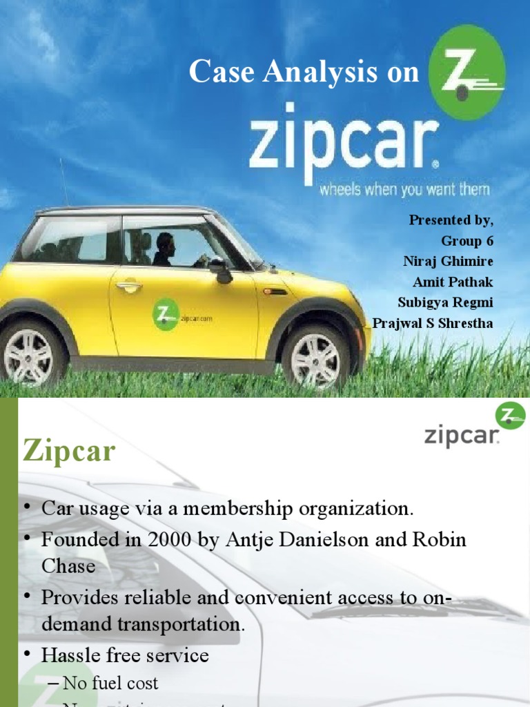 zipcar refining the business model case study solution