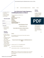 VI Congreso Nacional de Estudios Regionales y La Multidisciplinariedad en La Historia _ H-México