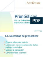 Pronósticos