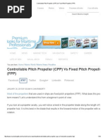 Download Controllable Pitch Propeller CPP vs Fixed Pitch Propeller FPP by Rem Larazi SN269100921 doc pdf