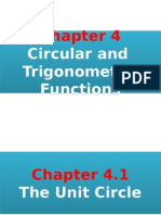 Circular and Trigonometric Functions