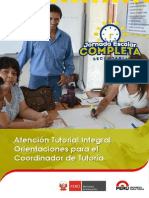 Orientaciones Para Coordinador de Tutoria