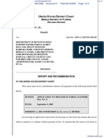 Hardy v. Department of Revenue/Child Support Enforcement Et Al - Document No. 5