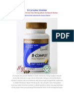 B Complex Shaklee