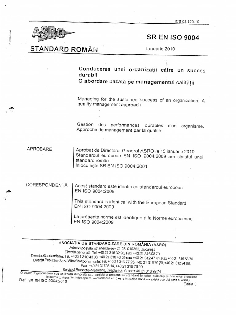 Iso 9004 PDF | PDF