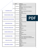 Listas Provisionales de Admitidos y Excluidos de Los Premios Extraordinarios de Bachillerato 2014-2015