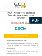 Encerramento da Ação - MOOC de NEE