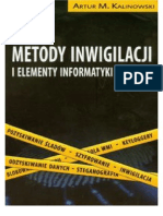 Metody Inwigilacji I Elementy Informatyki Śledczej + 2DVD - Kalinowski Artur M