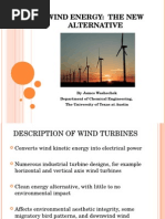 Wind Energy | PDF | Wind Power | Wind Turbine