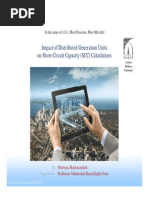 Impact of Distributed Generation Units On Short Circuit Capacity Calculations by Shabanzadeh