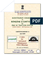Maintenance Handbook On Bonding Earthing For 25 KV AC Traction Systems