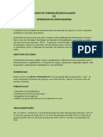 Curso de Empilhadeira