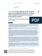 CABG Vs DES For Isolated PCABG Vs DES For Isolated Proximal LADroximal LAD - Journal Club Feb 2015 - Subba