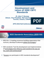 Rumsey a the Development and Application of IEEE CBTC Standards