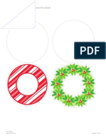 Holiday Wreath Photo Garland & Ornament: Page 1 of 2 © Disney