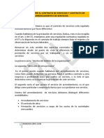 Diferencias Entre Arrendamiento de Servicio y Prestación de Servicios