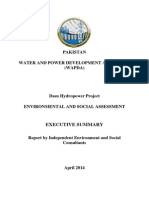 Dasu Hydropower Project - Executive Summary ESA