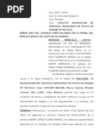 Formato Solicitud de vehiculo a Fiscalía retenido