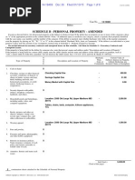 Kristina Roberts Bankruptcy Amendment II