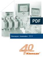 Klemsan Automation Catalogue 2014