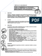 Dir. #011-2003-InRENA-IfFS (Proc. para Transferencia de Especies Forestales