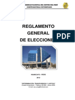 Reglamento Comité Electoral