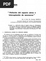 Violacion Del Espacio Aereo
