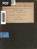 Download How to Learn Gaelic by Jeff Radford SN269145579 doc pdf