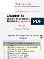 Chapter 8 Spread Footings Synthesis