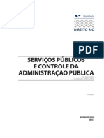 Serviços Públicos e Controle Da Administração Pública