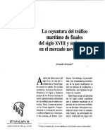 La coyuntura del tráfico marítimo de finales del siglo XVIII y su impacto en el mercado novohispano