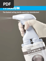 Titanium disinfectant