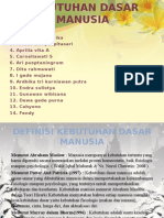 Kebutuhan Dasar Manusia