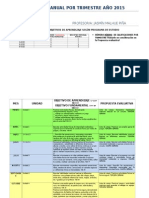 Ed Física_2º_cronograma Anual 2015